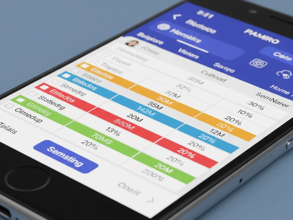 aplikasi membuat tabel di hp