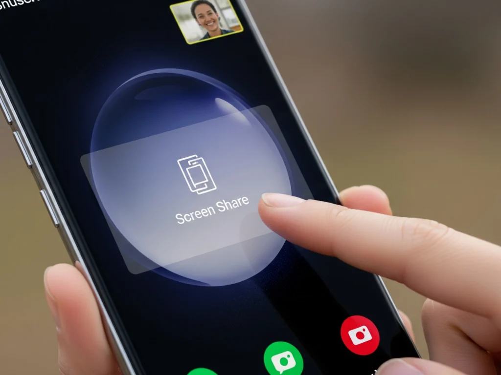 cara berbagi layar di hp samsung