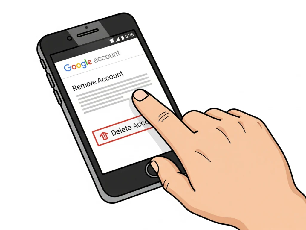 cara hapus akun google orang lain di hp kita