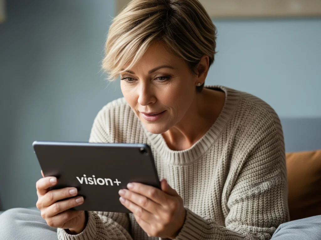 cara menyambungkan vision+ dari hp ke tv