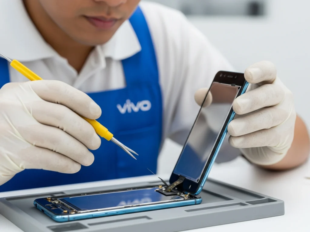 harga memperbaiki layar hp lepas vivo