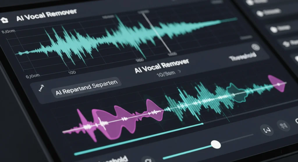 AI penghilang suara vokal