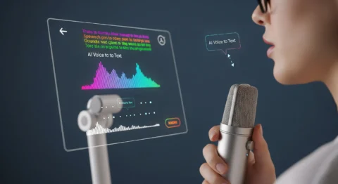 AI suara ke text