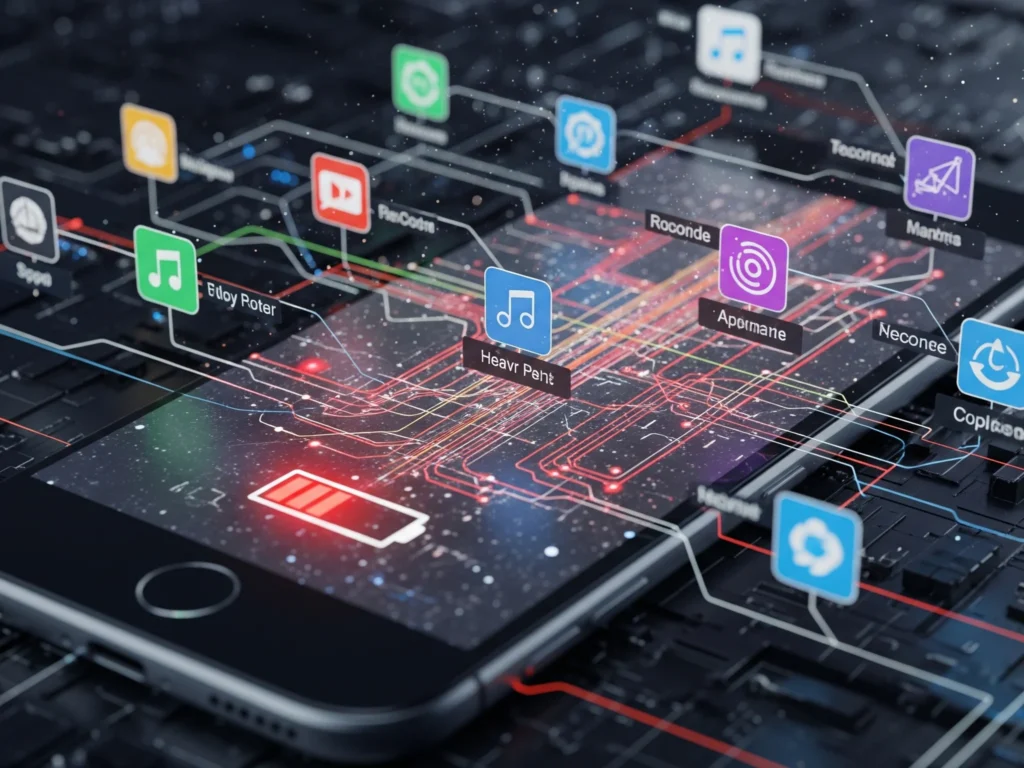 aplikasi berjalan di latar belakang