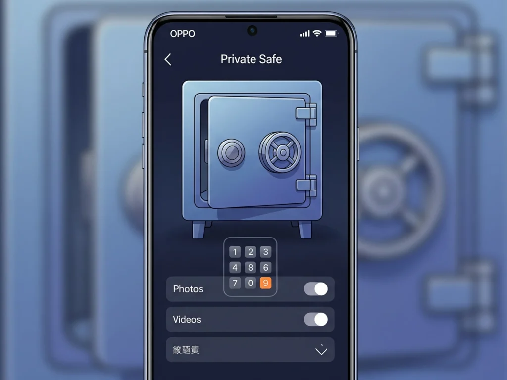 cara membuka foto private di hp oppo