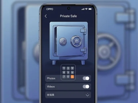 cara membuka foto private di hp oppo