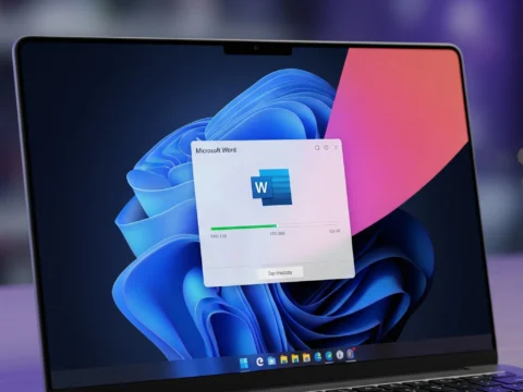 cara menginstal word di laptop