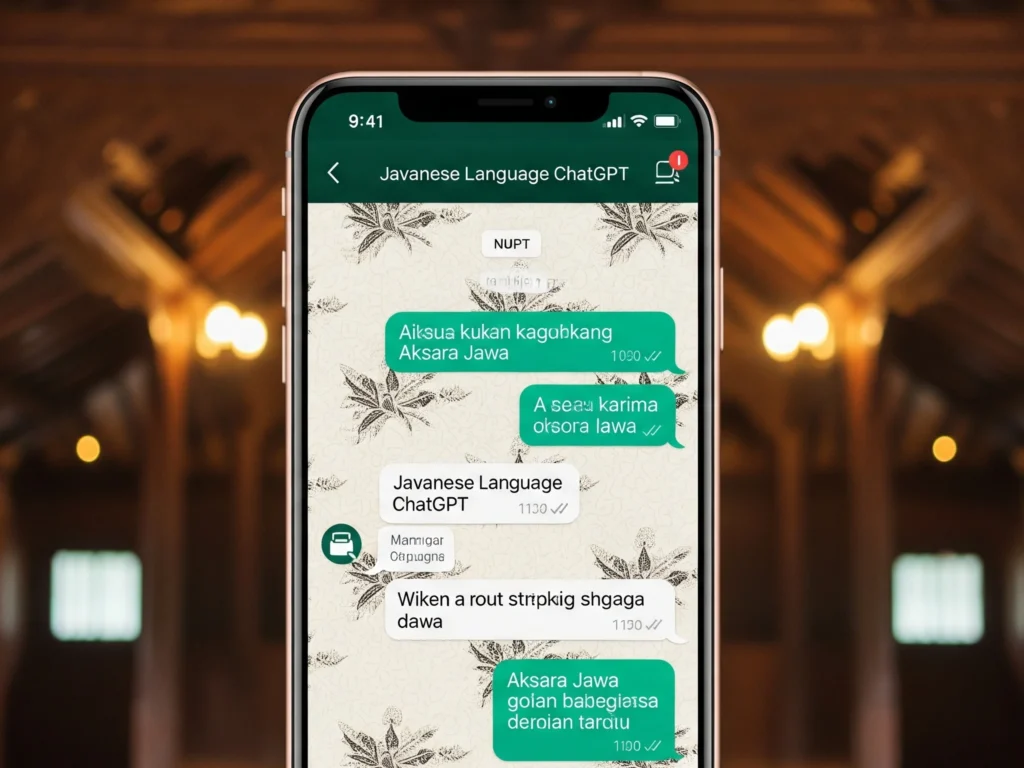 chatgpt bahasa jawa