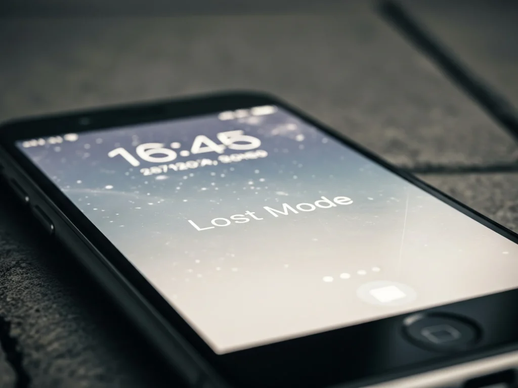 lost mode iphone