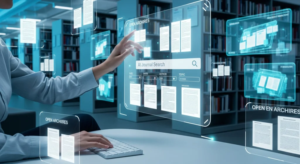 ai untuk mencari jurnal