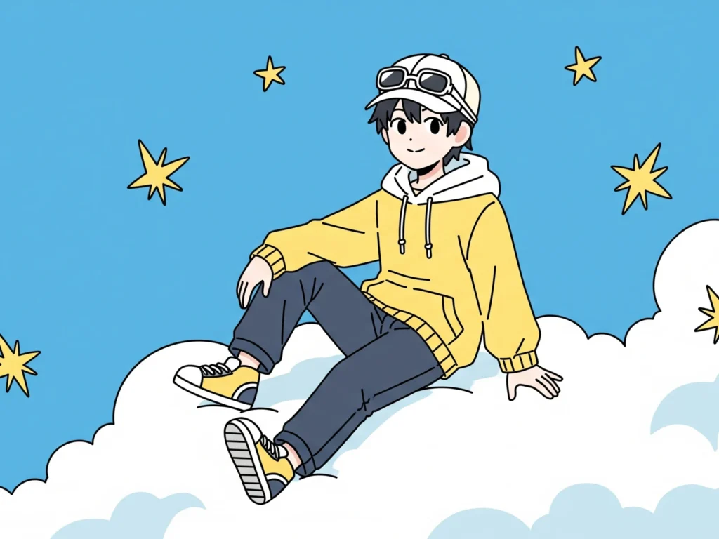 gambar anime keren mudah