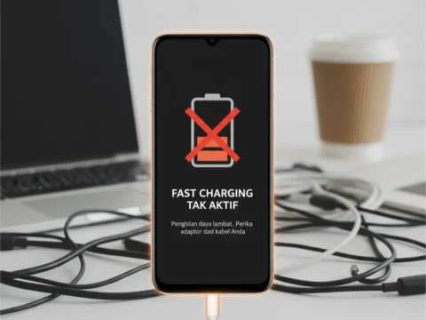 kenapa fast charging tidak aktif