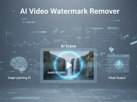 AI video watermark remover