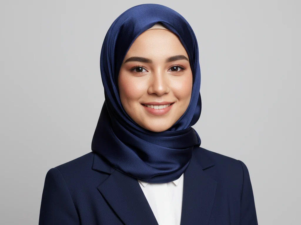 ai foto formal hijab