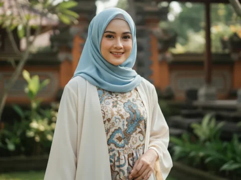 ai foto formal hijab