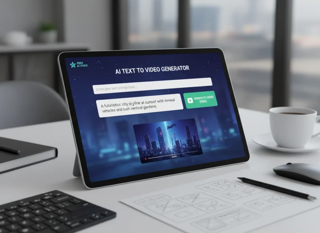 ai text to video gratis