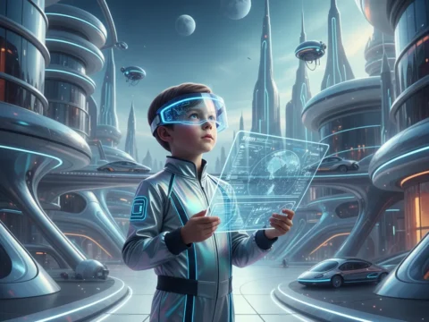 AI Foto Anak Masa Depan