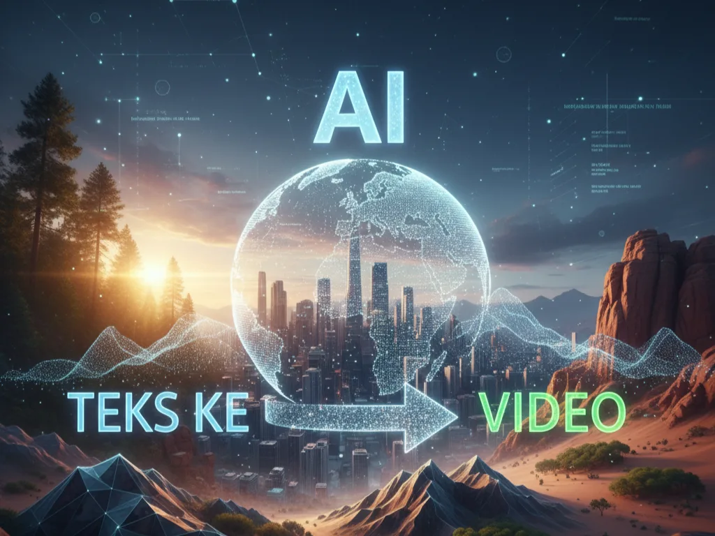 ai teks ke video
