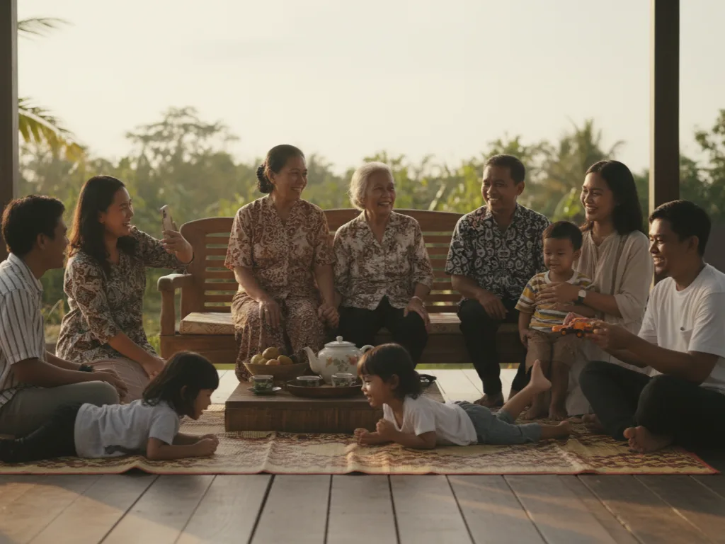 prompt ai foto keluarga