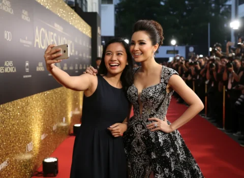 prompt ai foto bareng artis